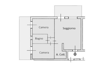 Grado, Italie, 3 Bedrooms Bedrooms, ,1 BathroomBathrooms,Byt,Prodané,1430